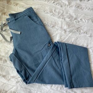 Figs Heather Indigo Yola Bottoms XXS